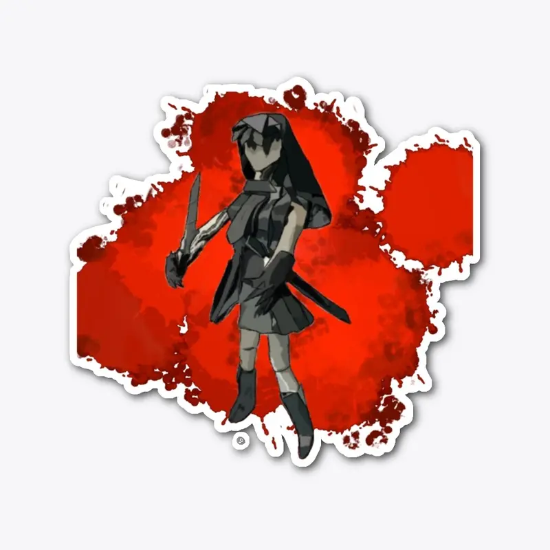 Origami Akame Sticker